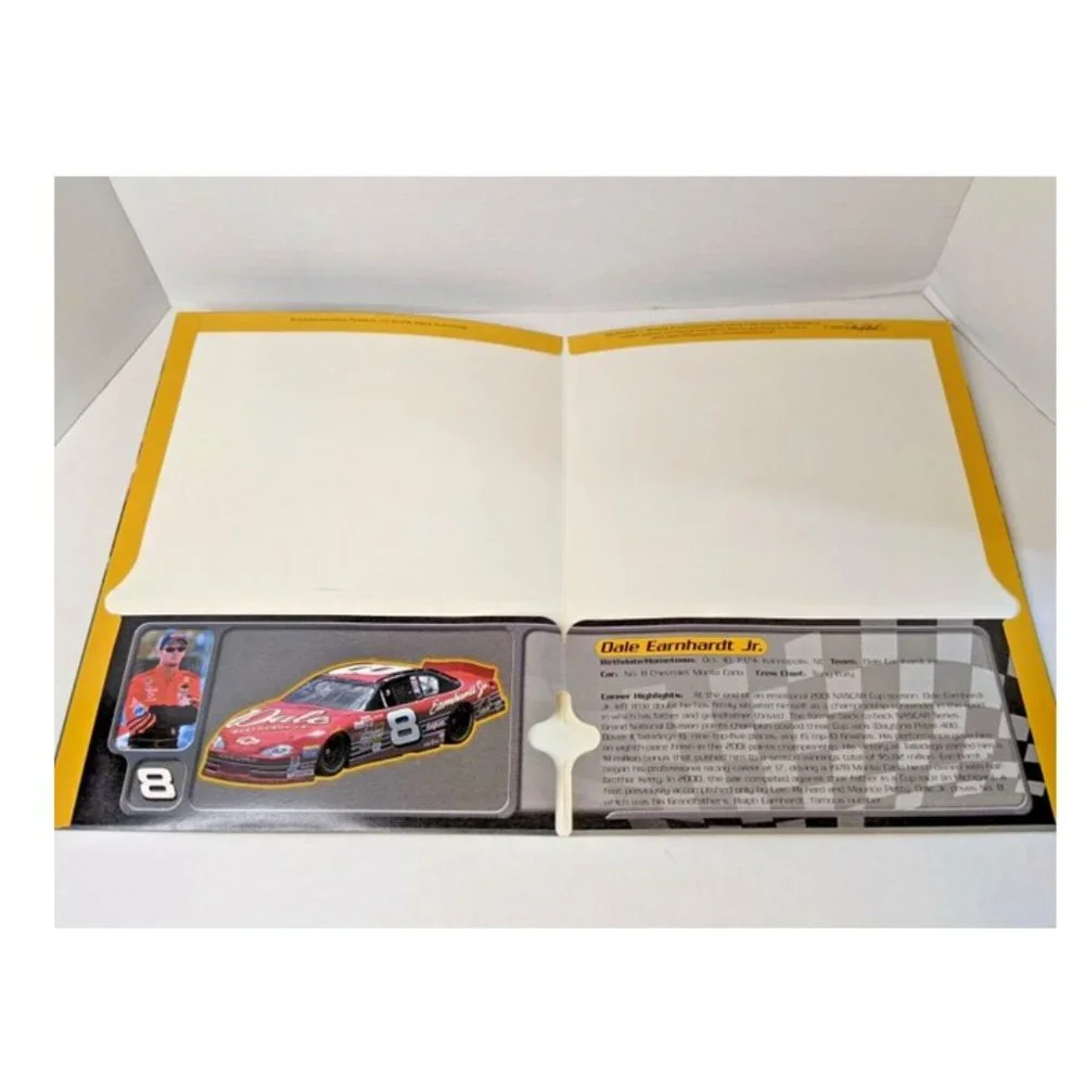 2002 (Lot 3) NASCAR School/Work Pocket Folders Dale Jr., Harvick, B. Labonte VTG